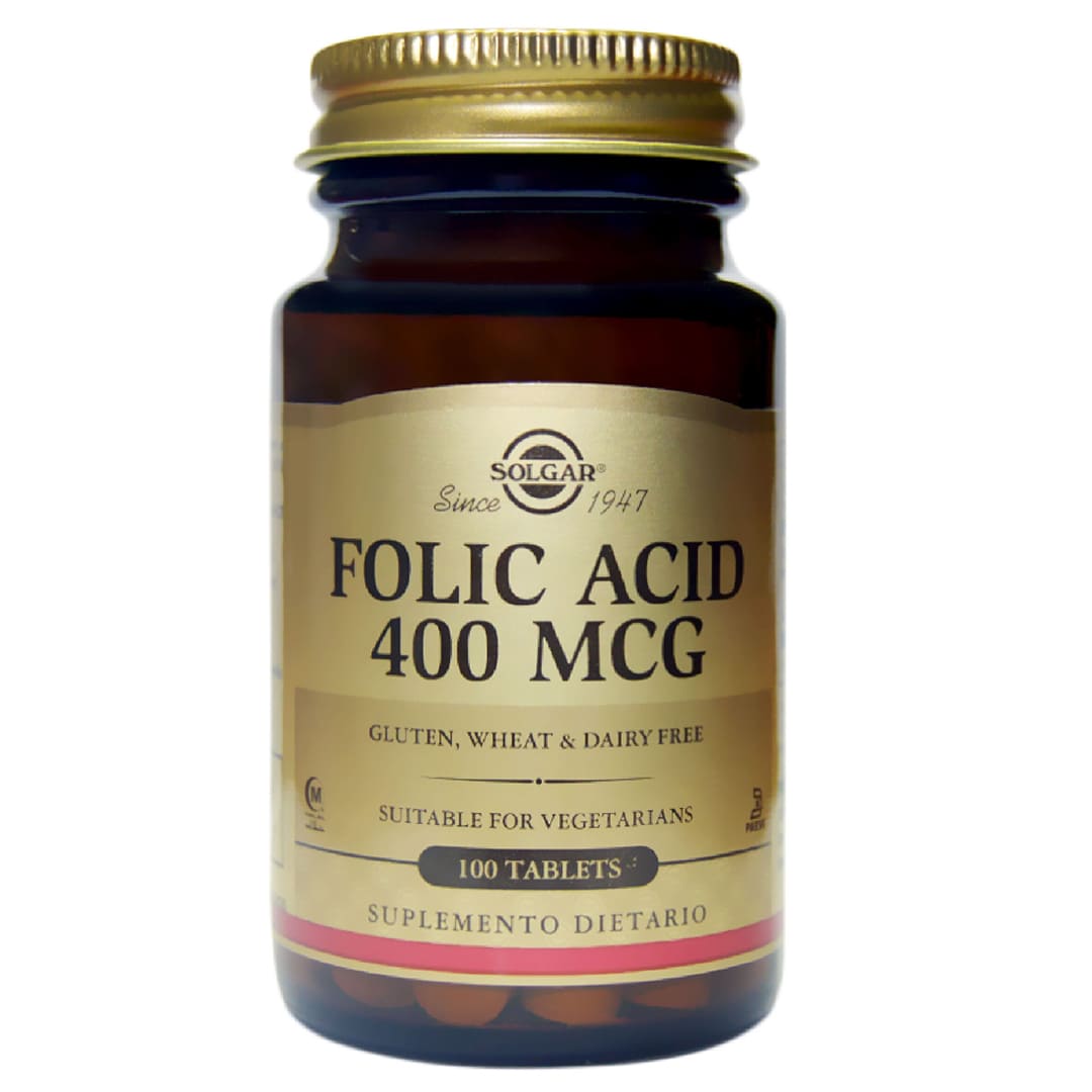 FOLIC ACID 400 MCG 100 TAB